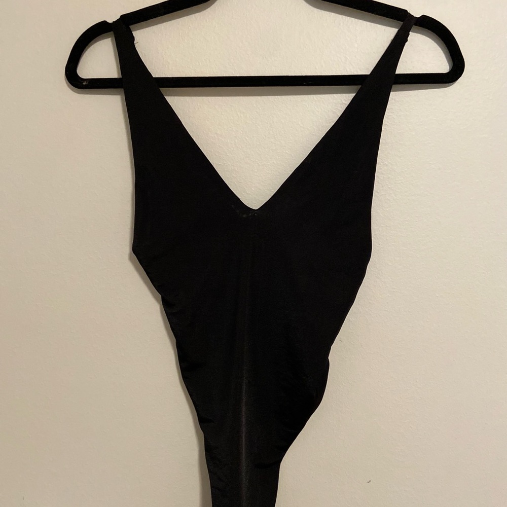 New Plunge Neck Body Suit